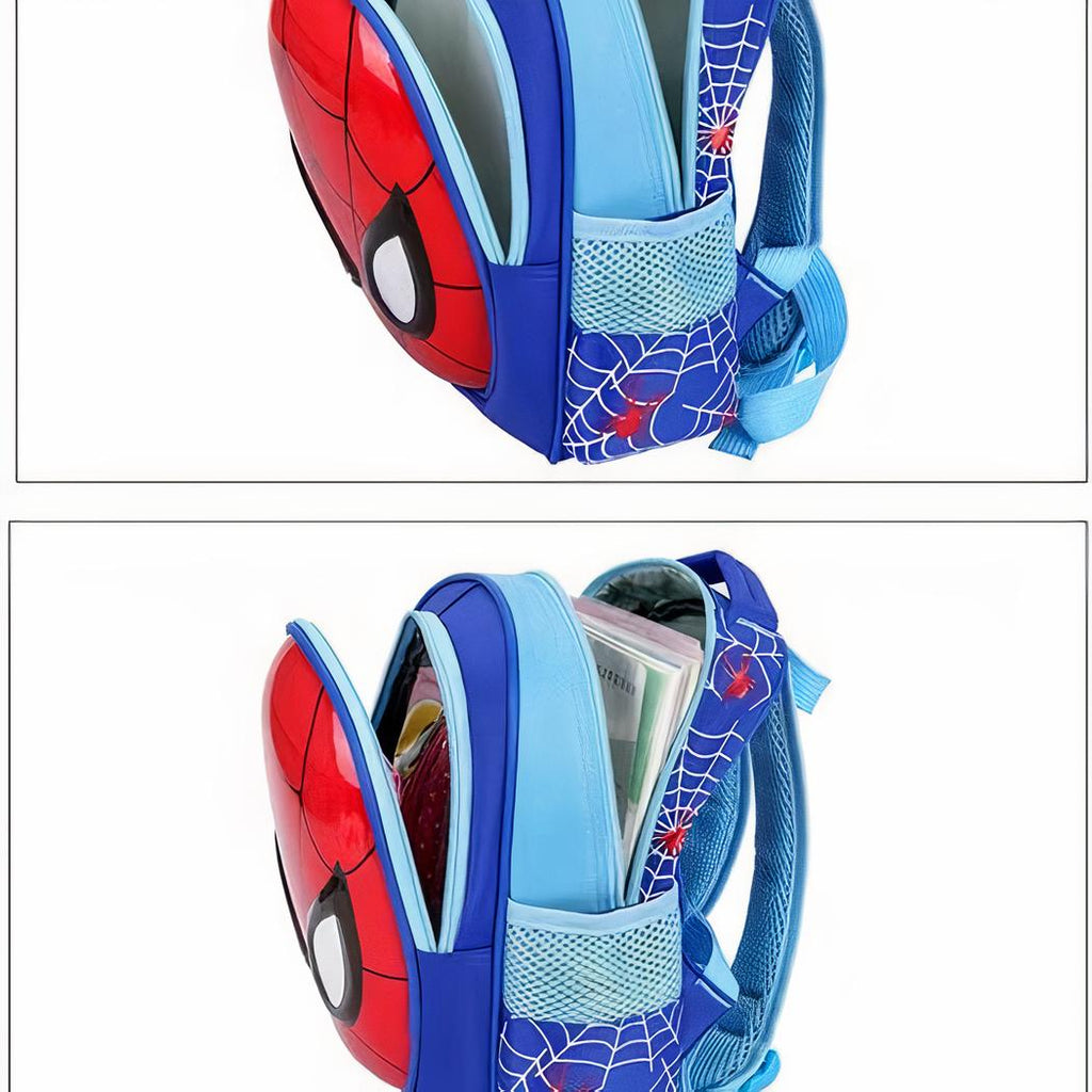 3D Spiderman Mask Backpack for Kids
