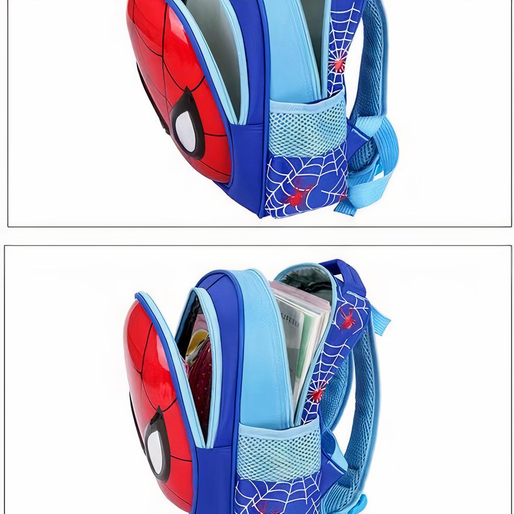 3D Spiderman Mask Backpack for Kids