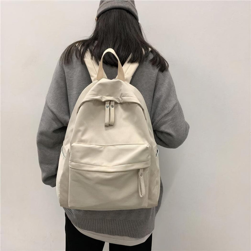 Anti-Theft Canvas Backpack