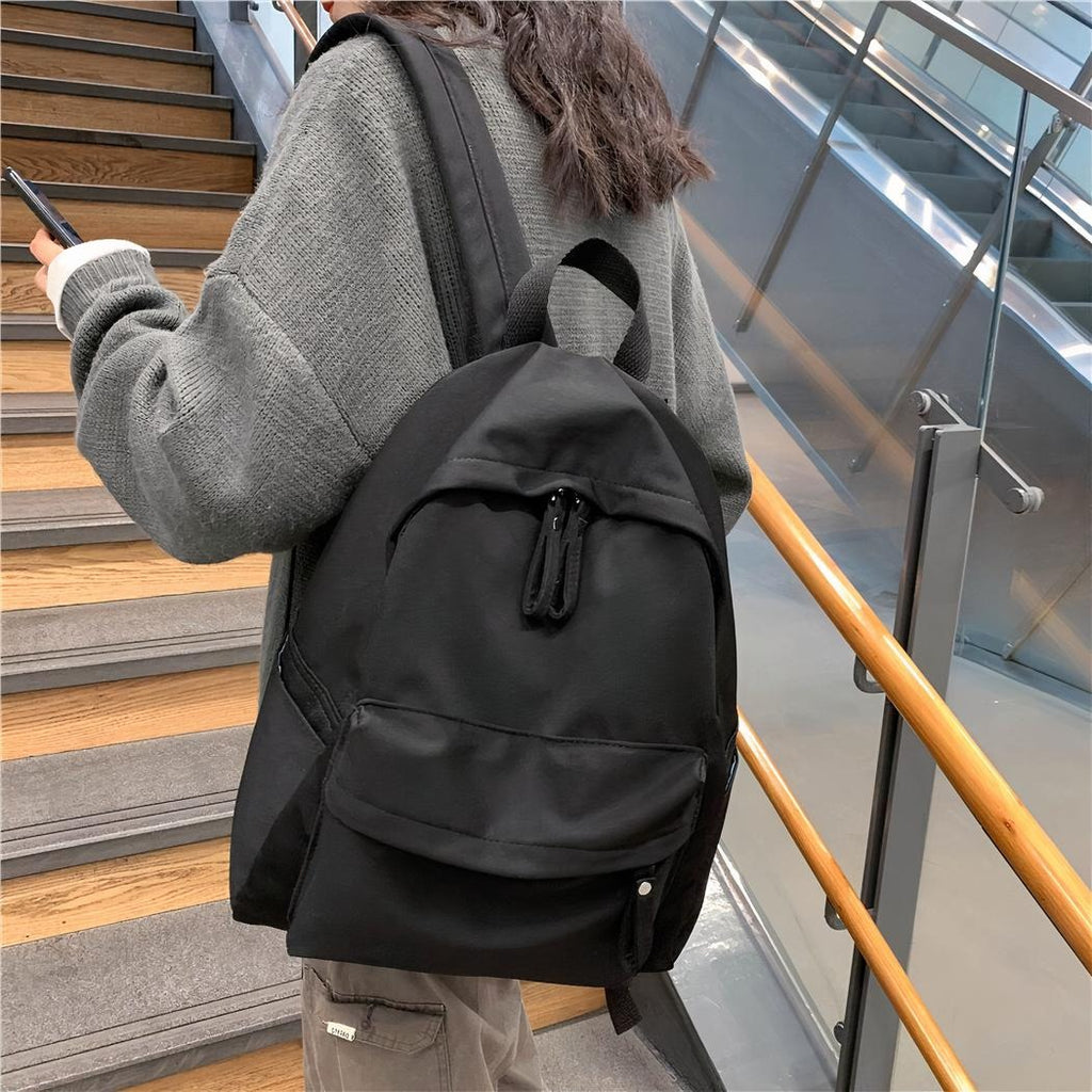 Anti-Theft Canvas Backpack
