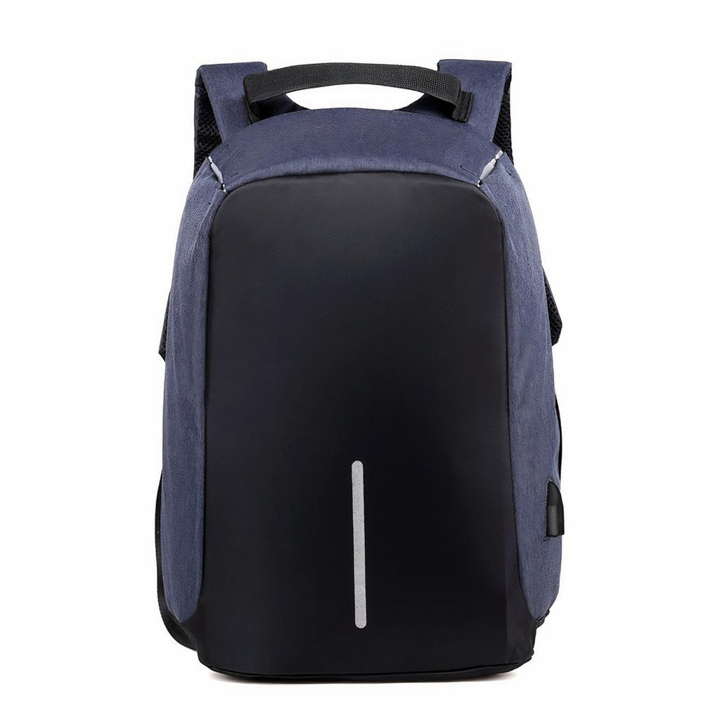 Anti-Theft Waterproof Backpack with USB Charging Port & Reflective Strips