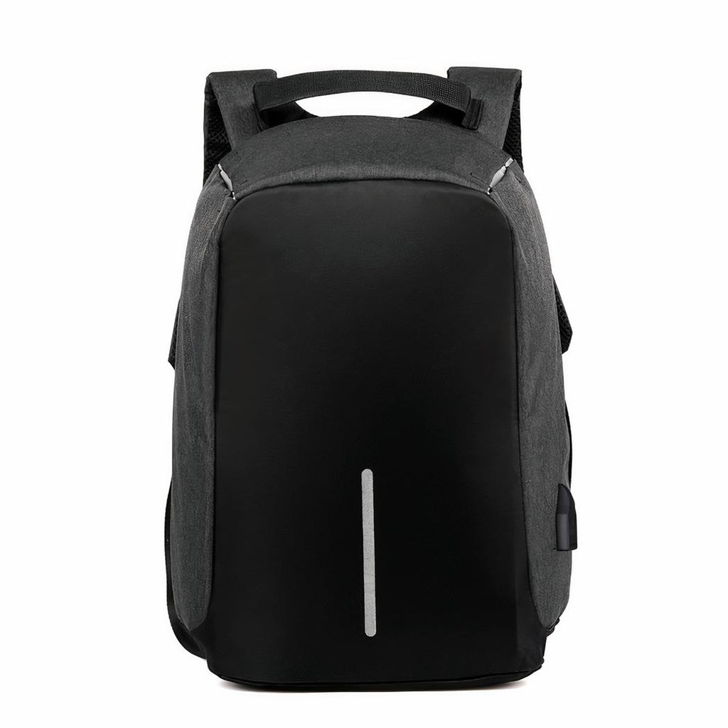 Anti-Theft Waterproof Backpack with USB Charging Port & Reflective Strips