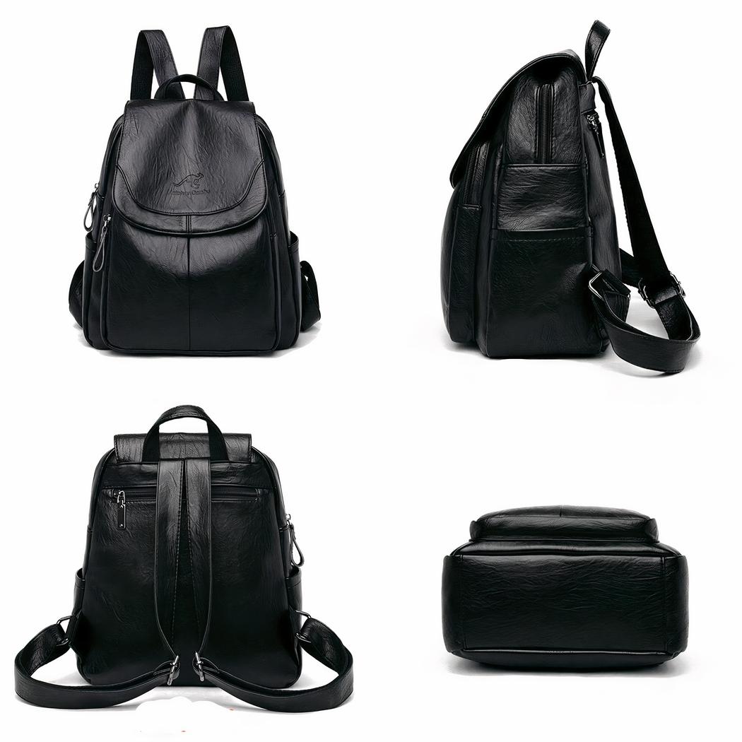 Elegant Vegan Leather Backpack for Women