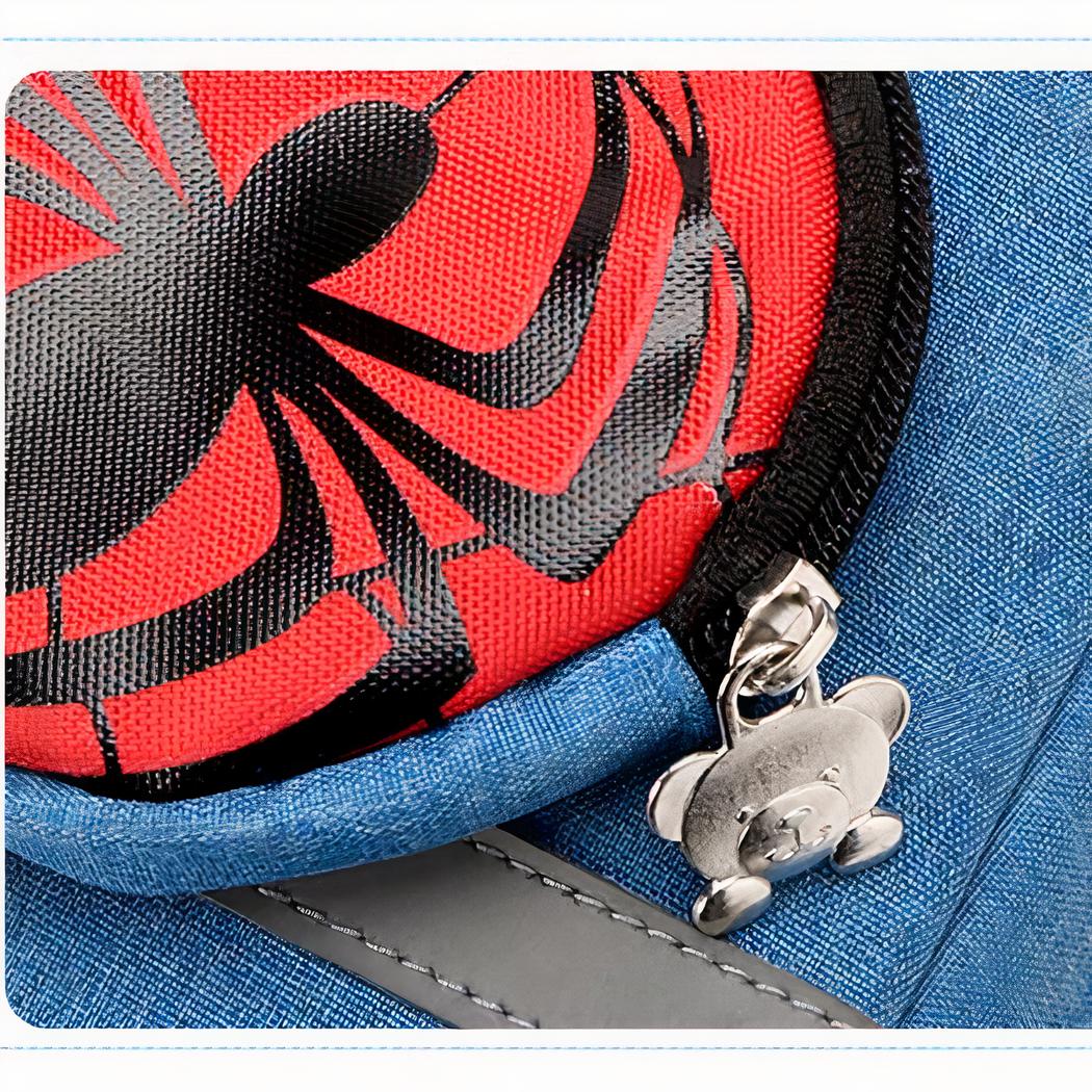 Spiderman Denim-Effect Backpack for Kids
