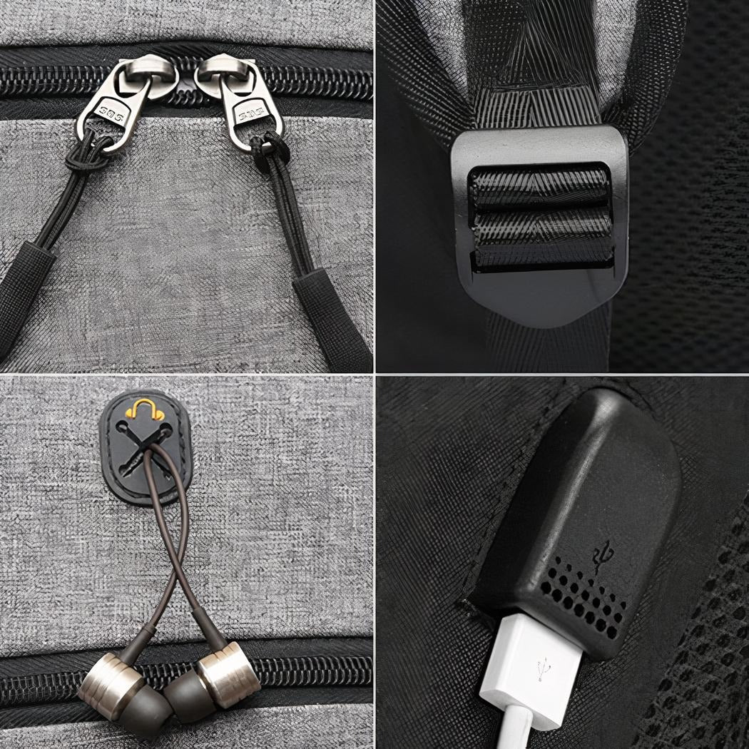 Sports Training Backpack with Ball Net