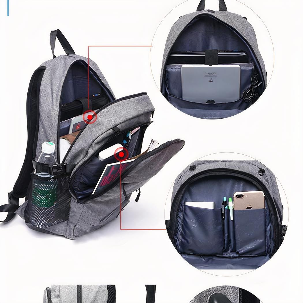 Sports Training Backpack with Ball Net